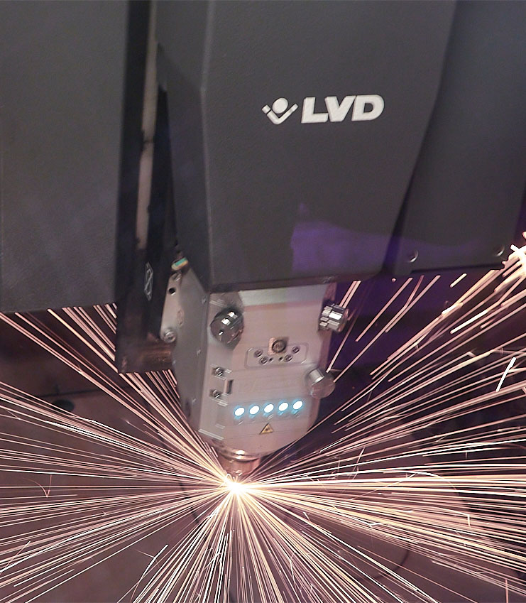LVD Laser cutting machine